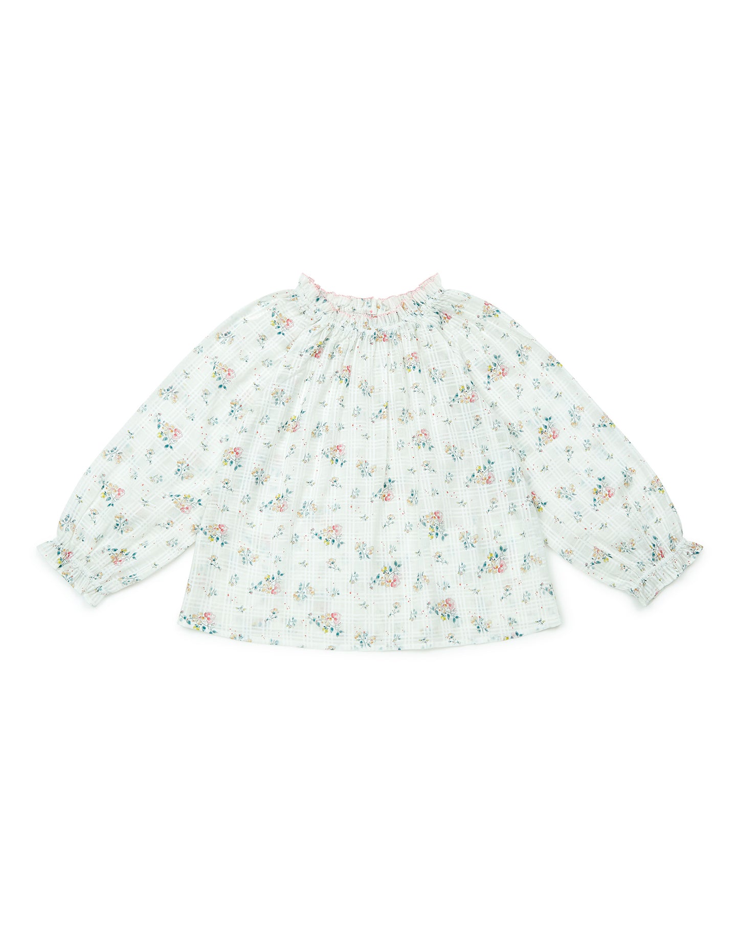 Blouse - Girl Veil Print romantic