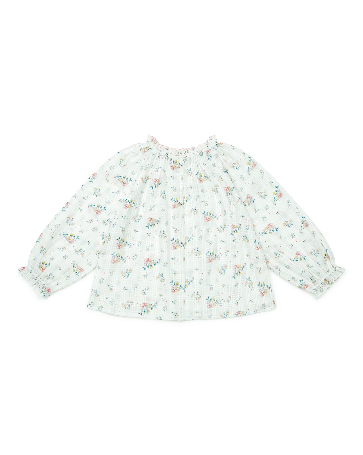 Blouse - Girl Veil Print romantic