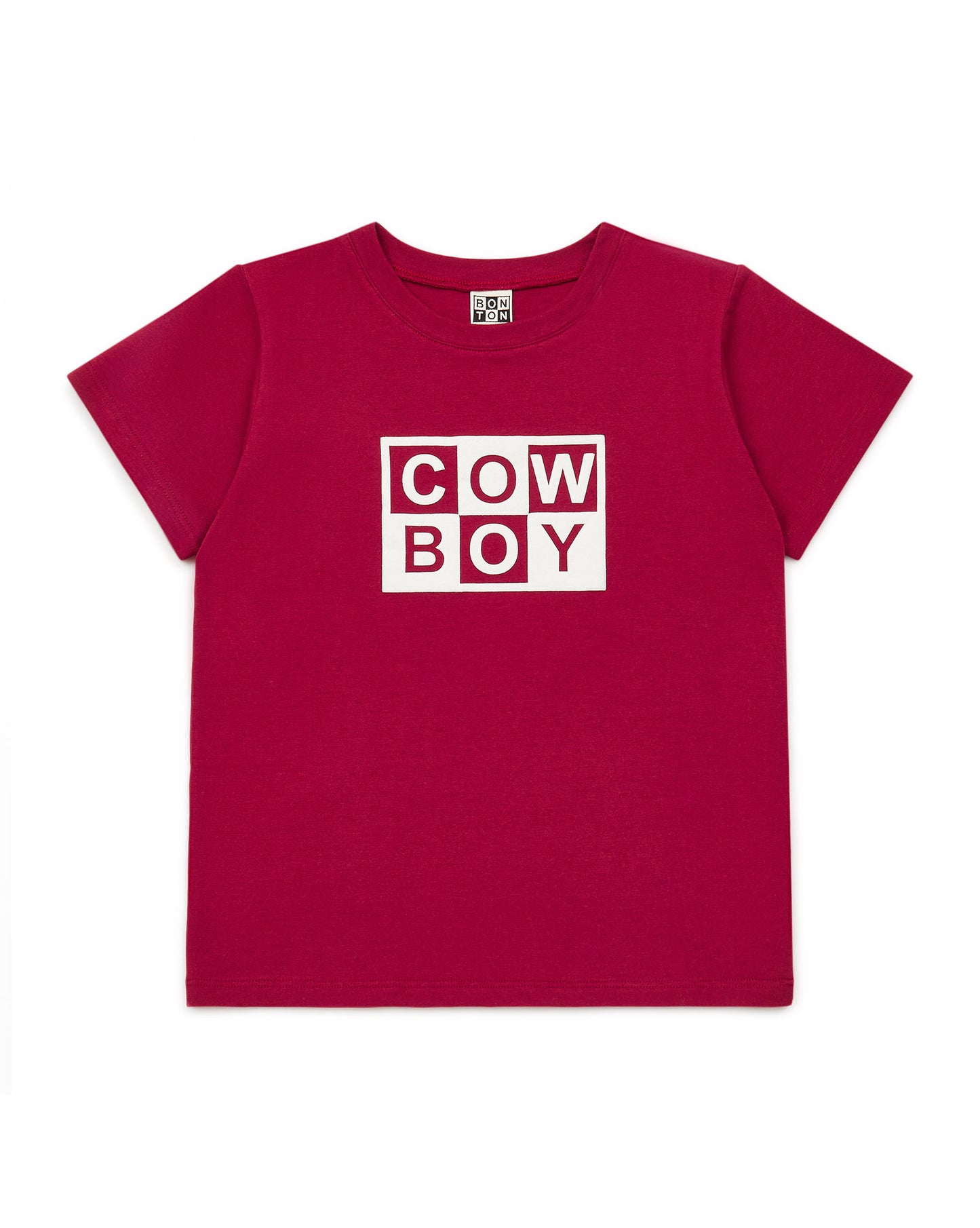 T-shirt - garçon en coton biologique imprimé