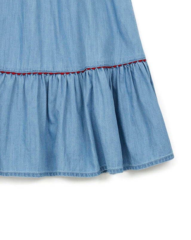 Skirt - Girl Ruche 100% Organic cotton - Image alternative