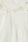 Dress - 100% cotton bonton cream