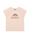 T -shirt - Print Holiday Girl 100% organic cotton