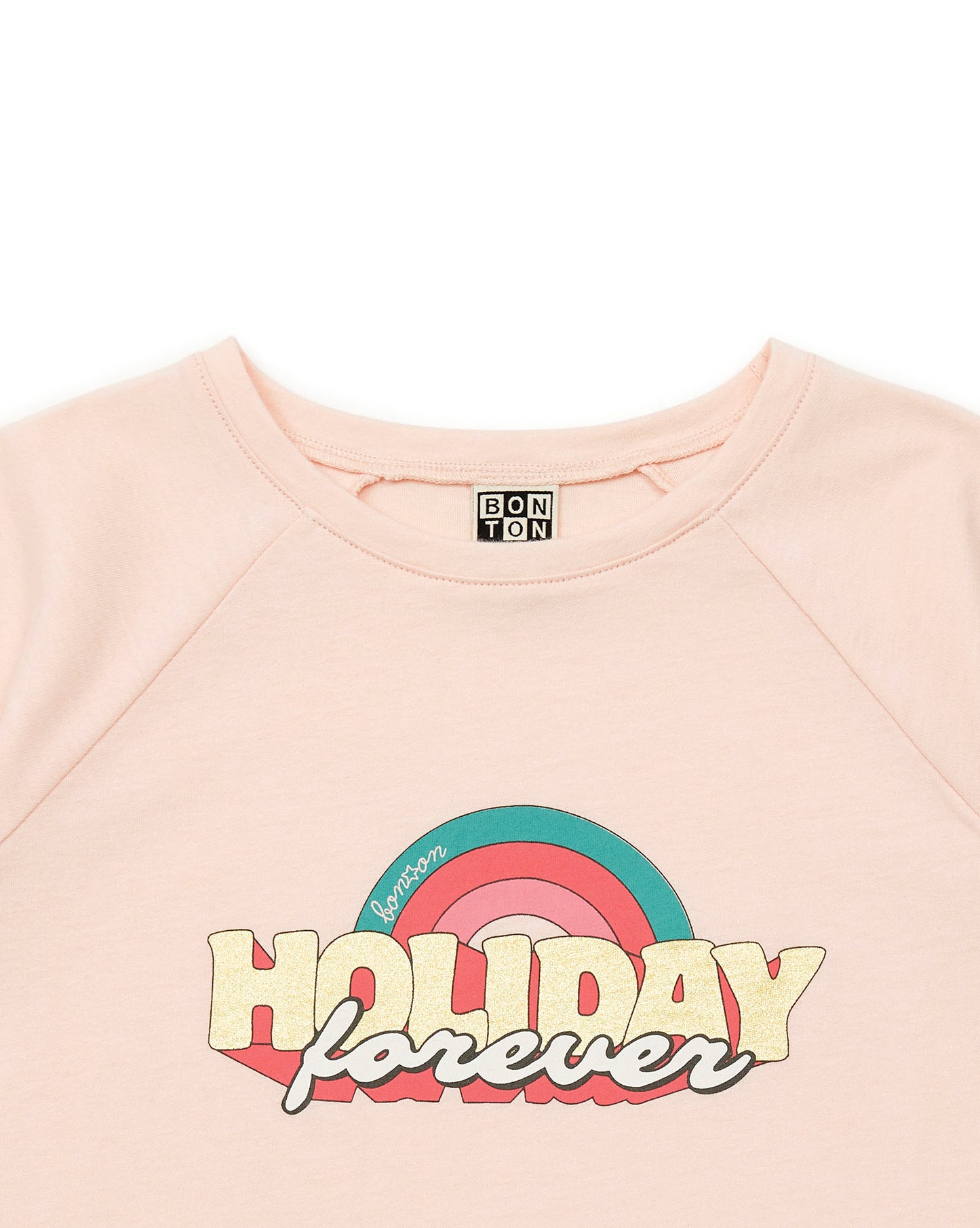 T-shirt - imprimé Holiday fille 100% coton biologique