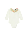 Body - Collar Flowers made with Liberty Manufacture 100% Organic cotton Baby