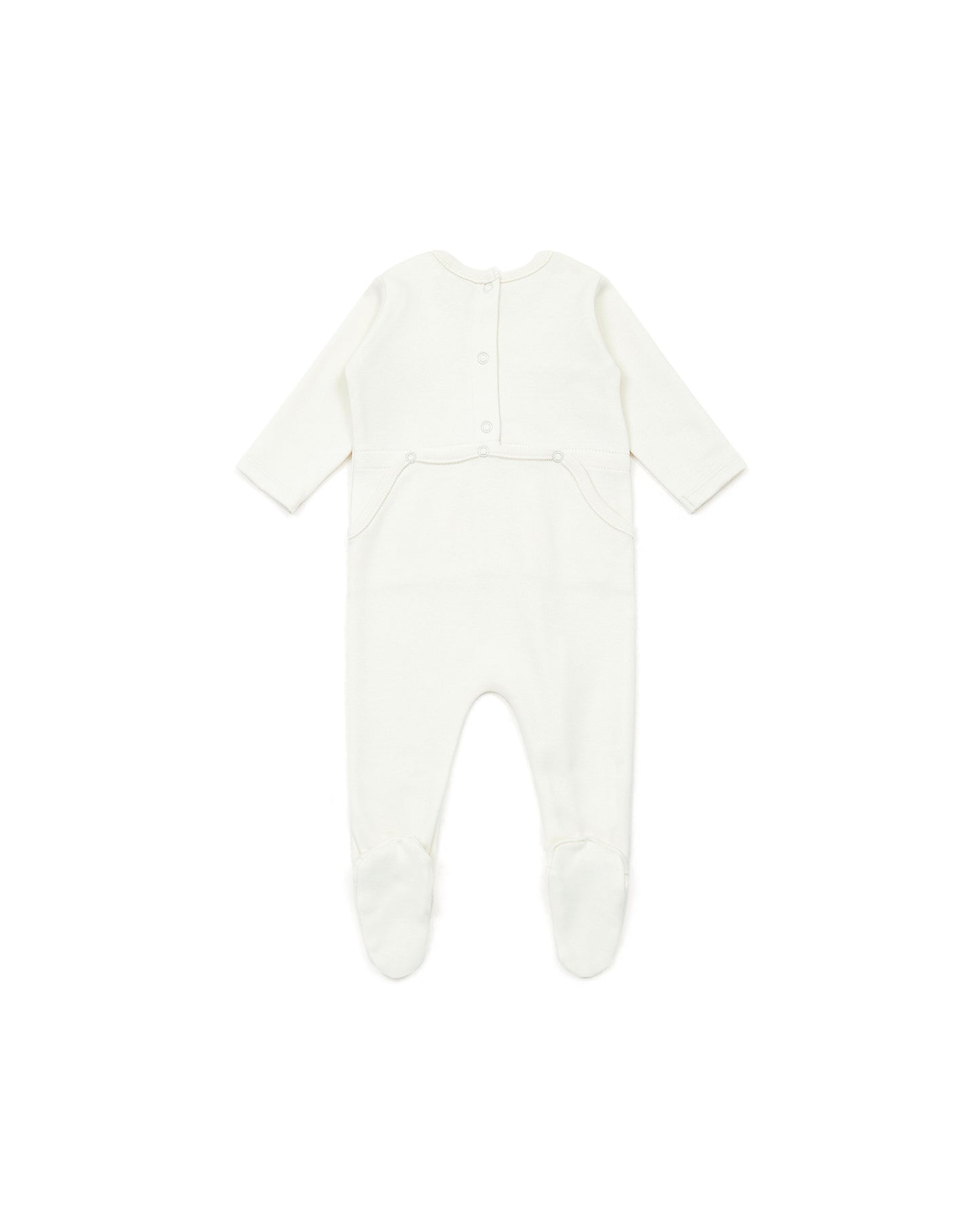 Pyjama - en coton biologique bébé fille imprimé LOV MUM