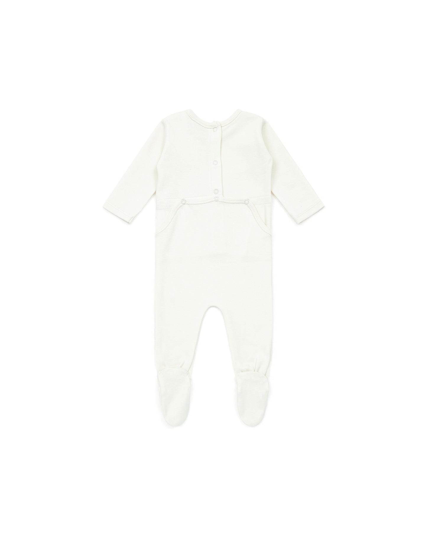 Pyjama - en coton biologique bébé fille imprimé LOV MUM