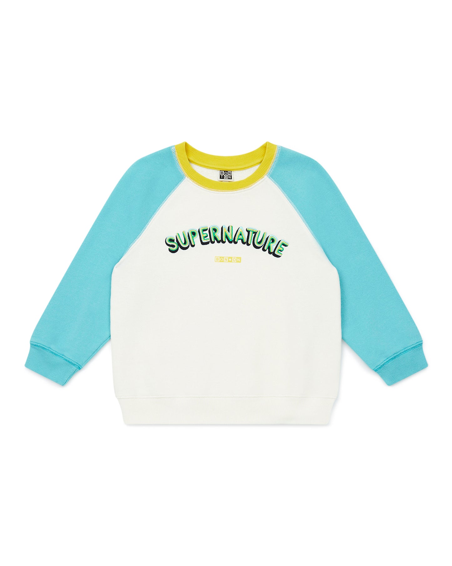 Sweatshirt - Garçon brodé Supernature