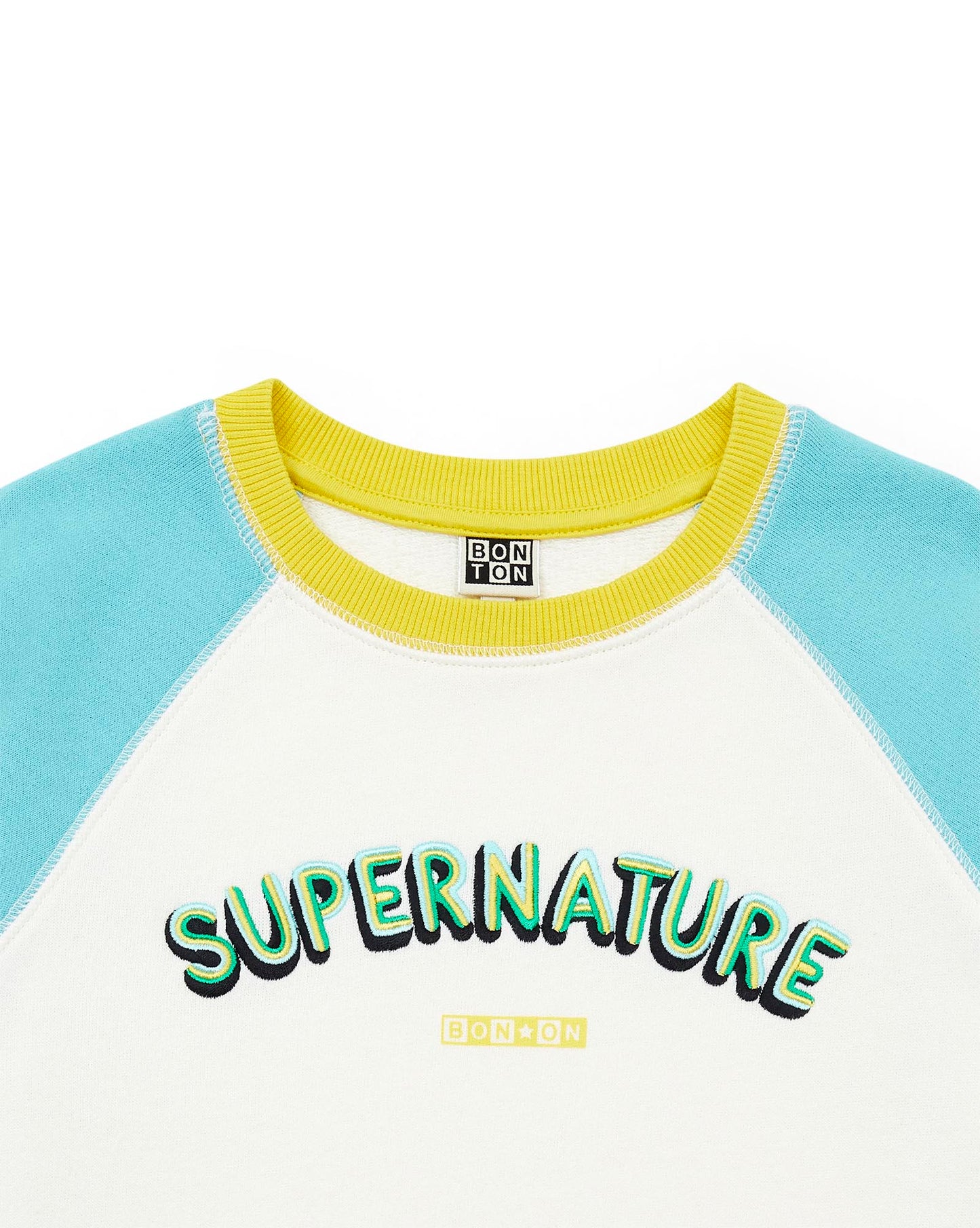 Sweatshirt - Garçon brodé Supernature