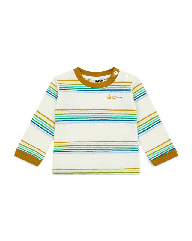 T-shirt - rayure multicolor bébé - Image principale