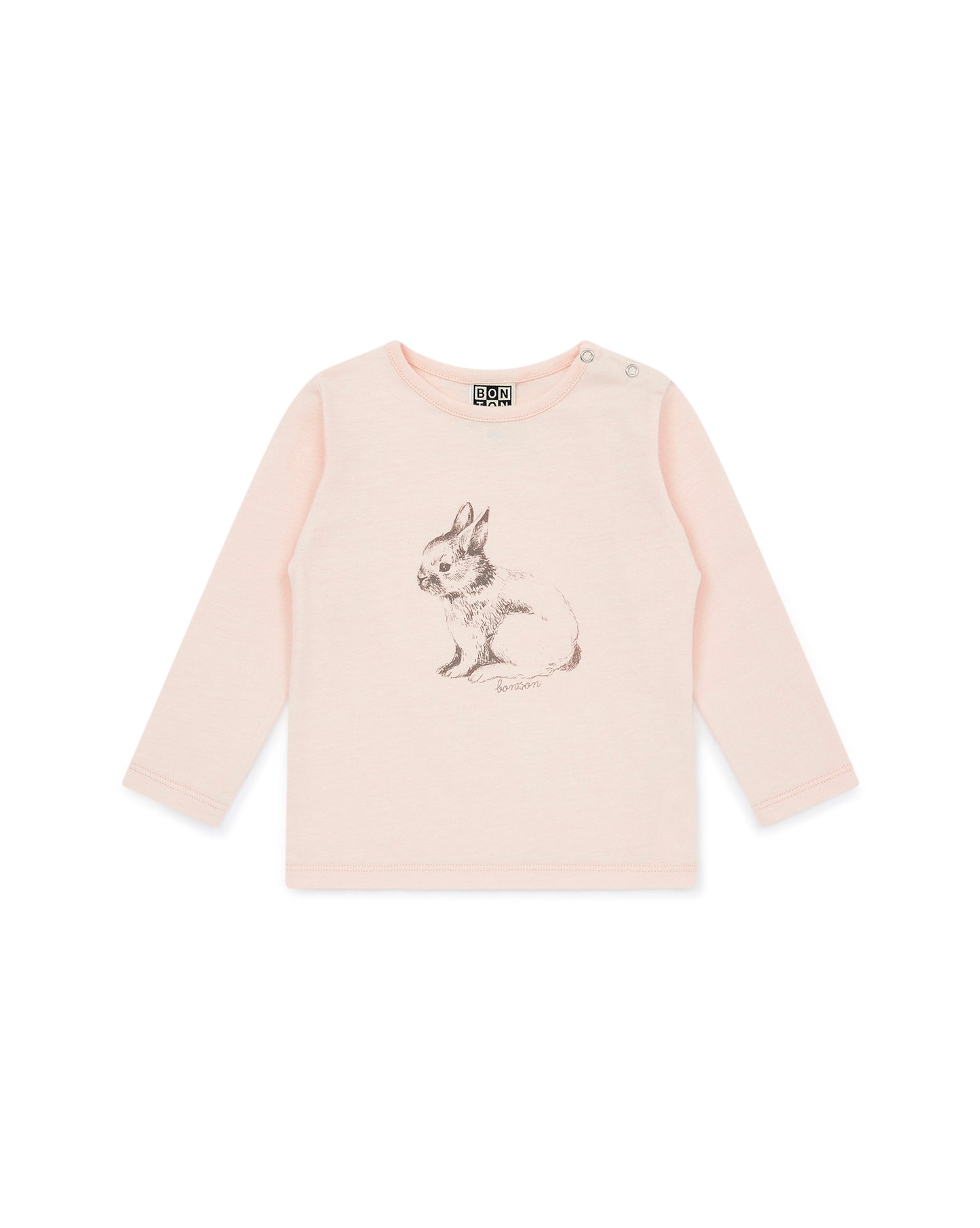 T-shirt - Baby Girl Organic cotton rabbit