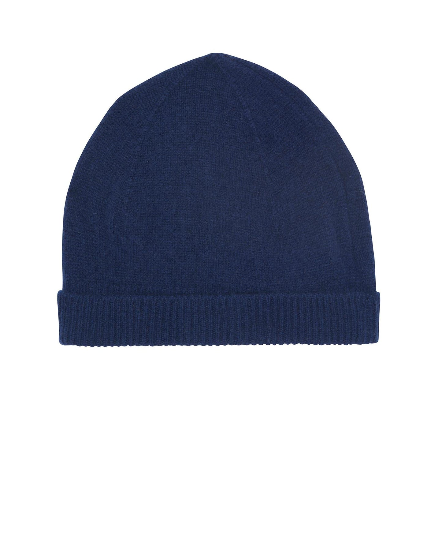 Beanie - Blue 100% woman Cashmere