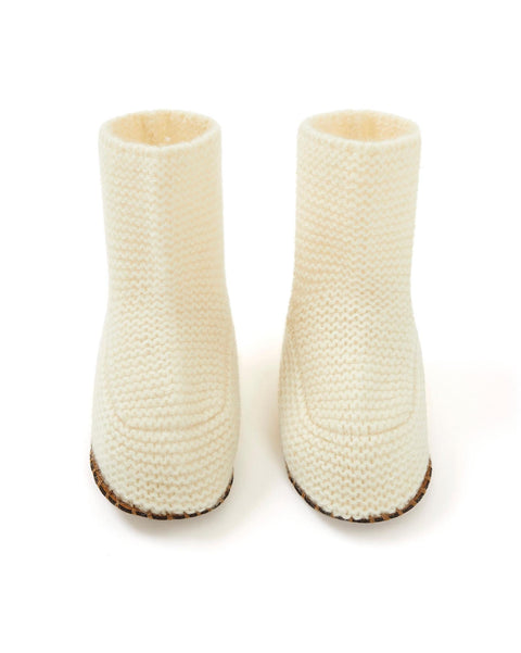 Chausson - Crème Bébé 100% cachemire - Image principale