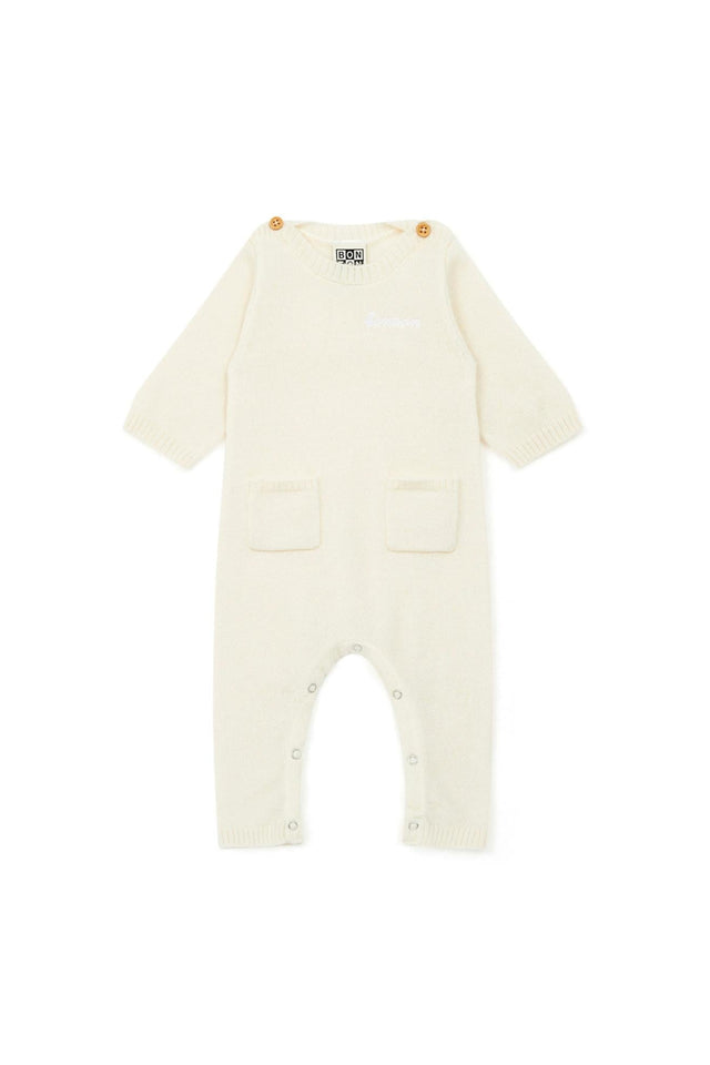 Combinaison - Bébé beige 100% cachemire - Image principale