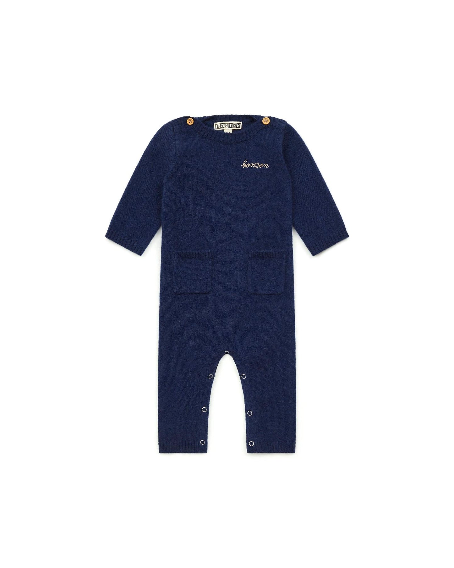 Jumpsuit - Baby Blue 100% Cashmere