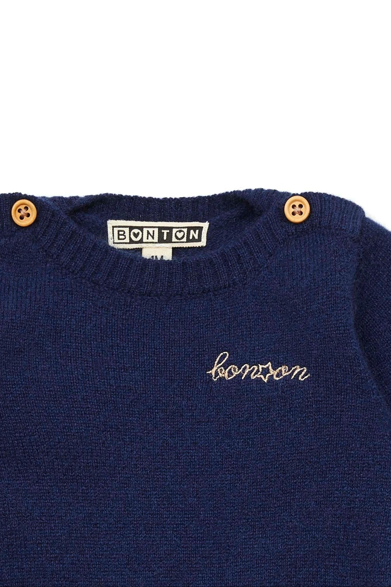 Combinaison - Bébé bleue 100% cachemire