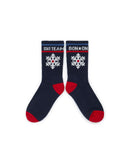 Chaussettes - garçon flocon