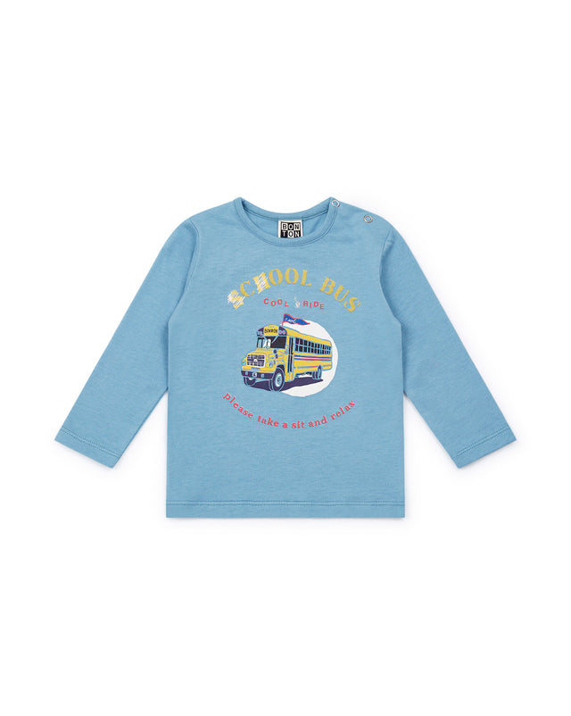 T-shirt - bébé "School Bus" 100% coton bio - Image principale