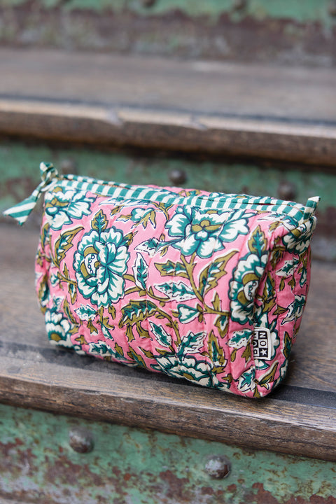 Trousse - Imprimé rose - Image principale