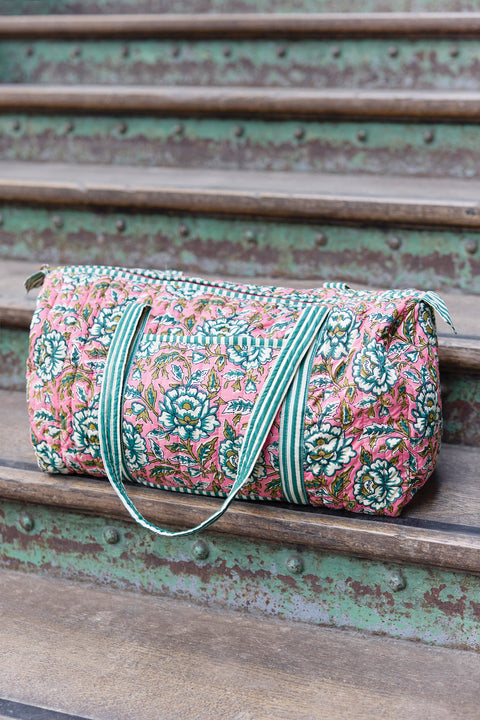 Sac de voyage - Imprimé rose - Image principale