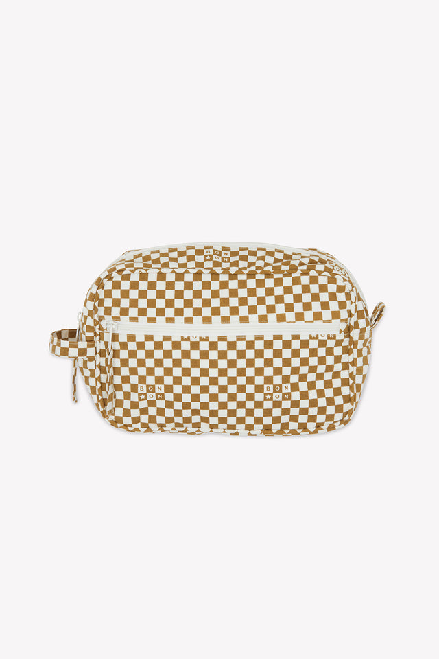 Trousse - Damier noisette XXL - Image principale