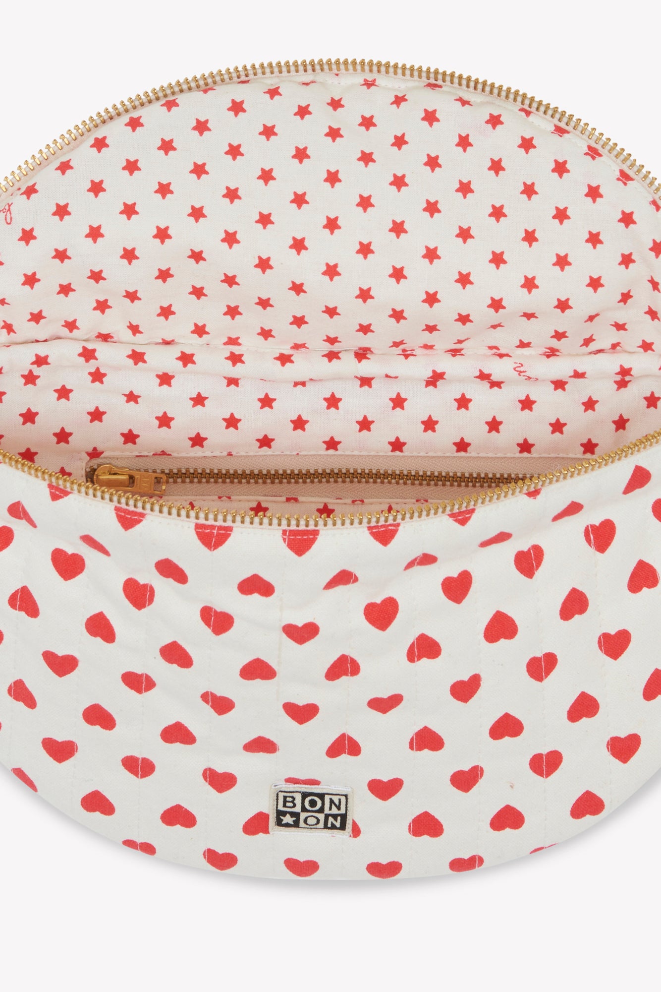 Bum bag - Heart Red Golden