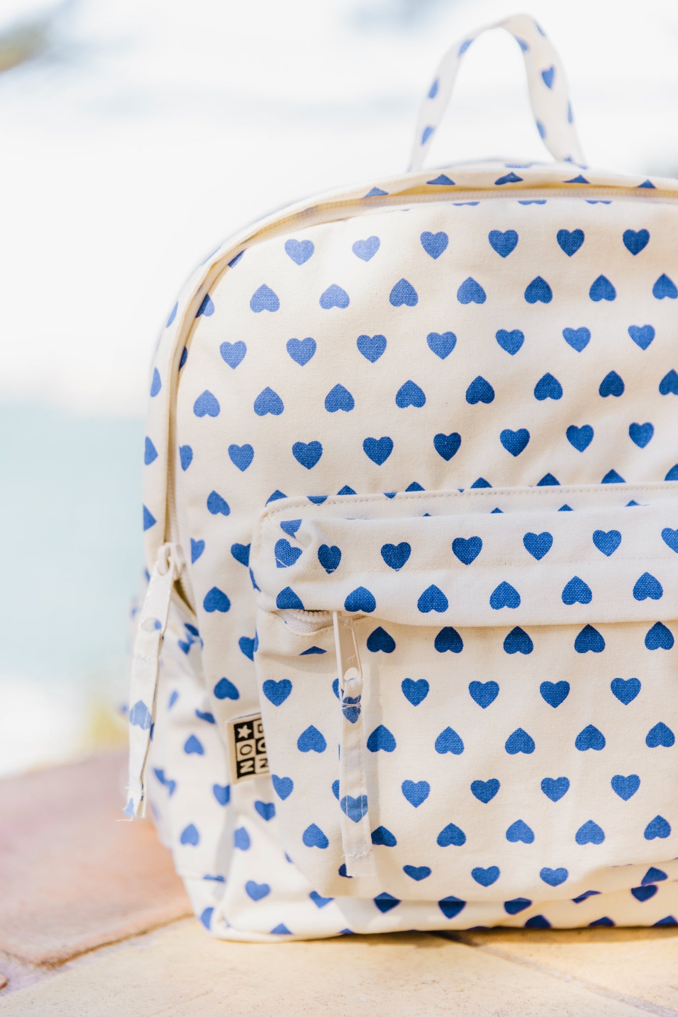 Backpack - Heart Blue