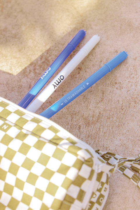 Trousse - Damier noisette - Image principale