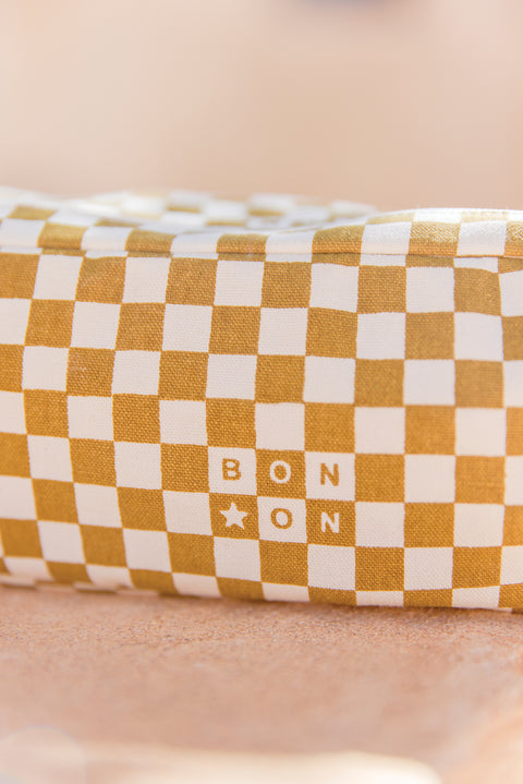 Trousse - Damier noisette - Image principale