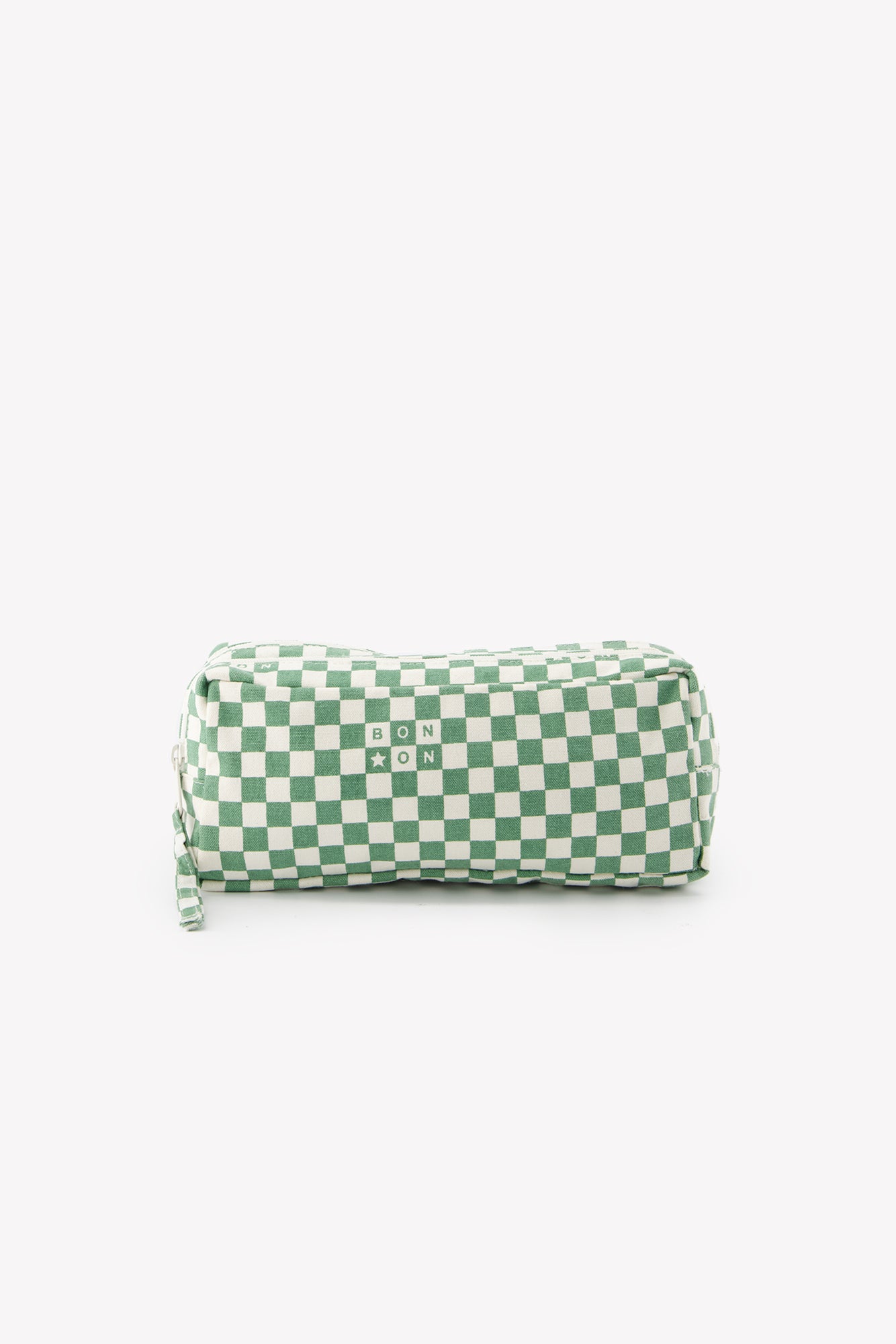 Trousse - Damier vert