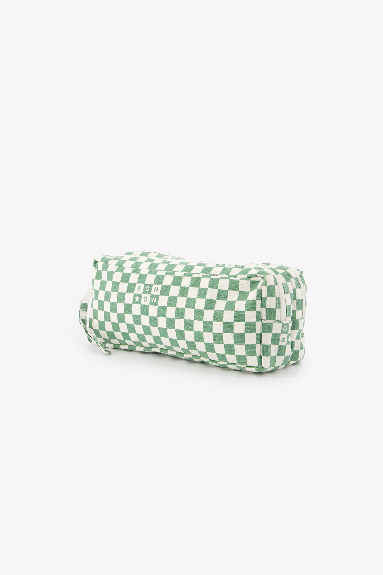 Trousse - Damier vert