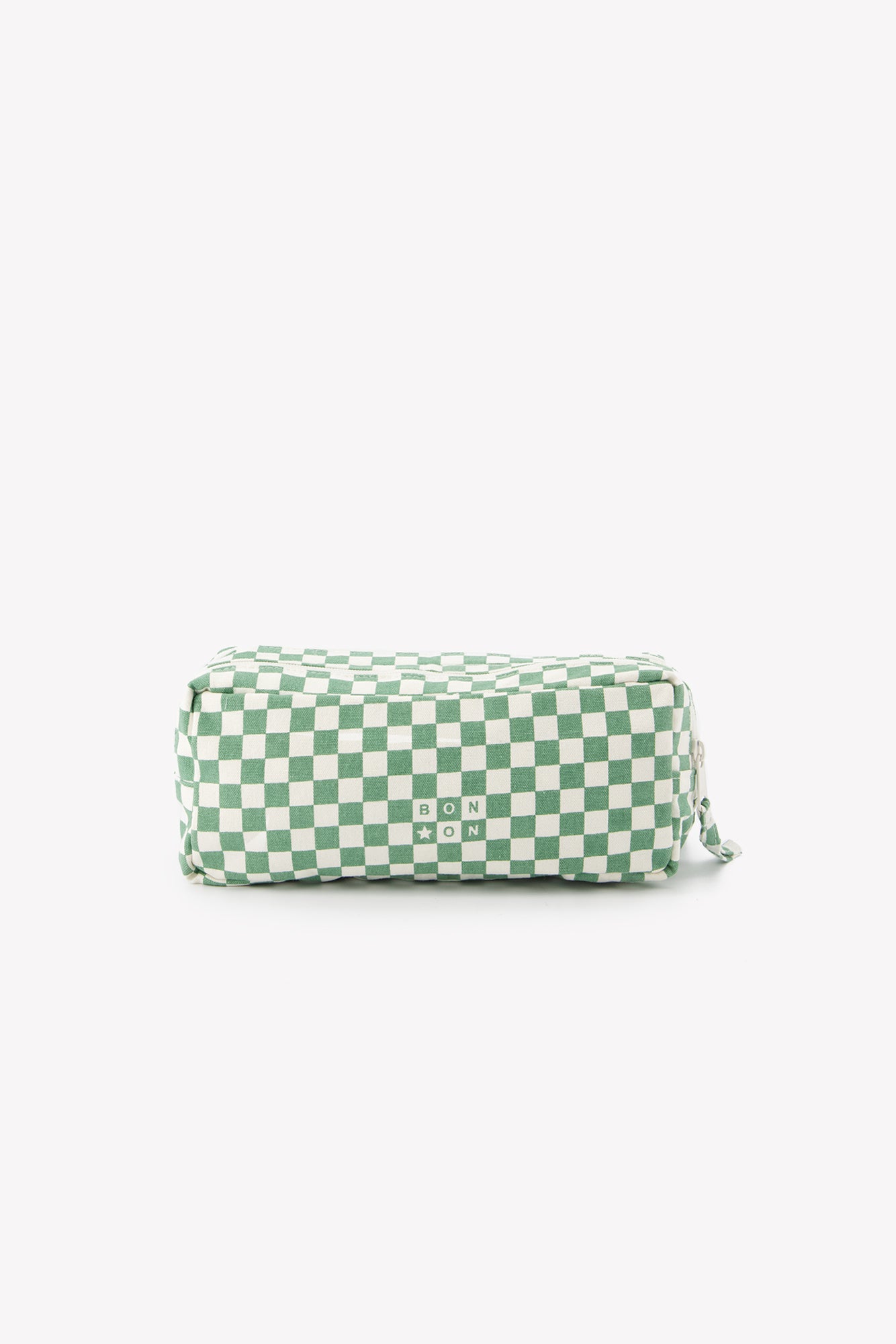Trousse - Damier vert