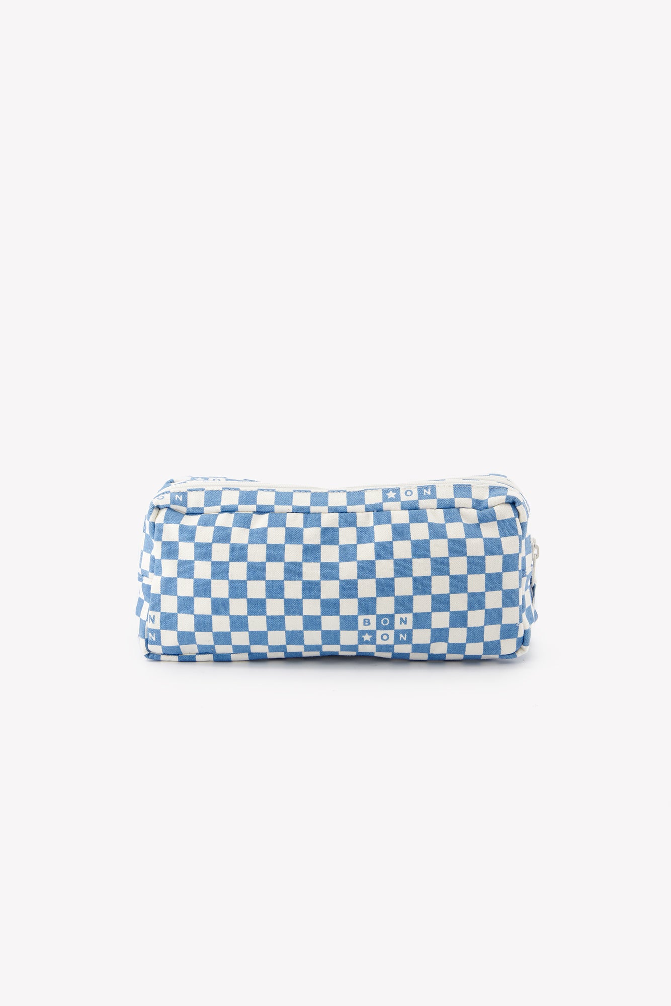 Trousse - Damier bleu