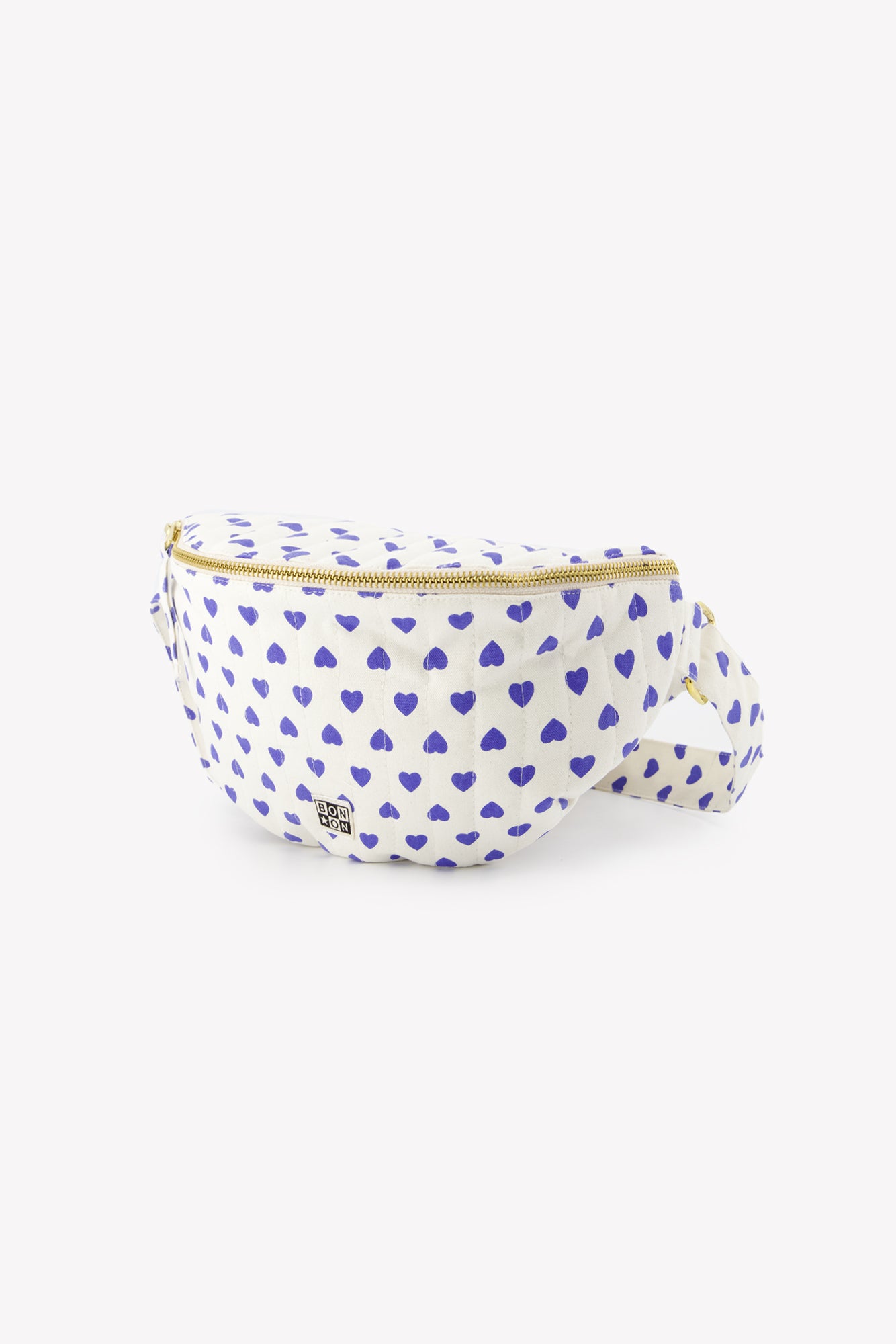 Bum bag - Heart Blue Golden