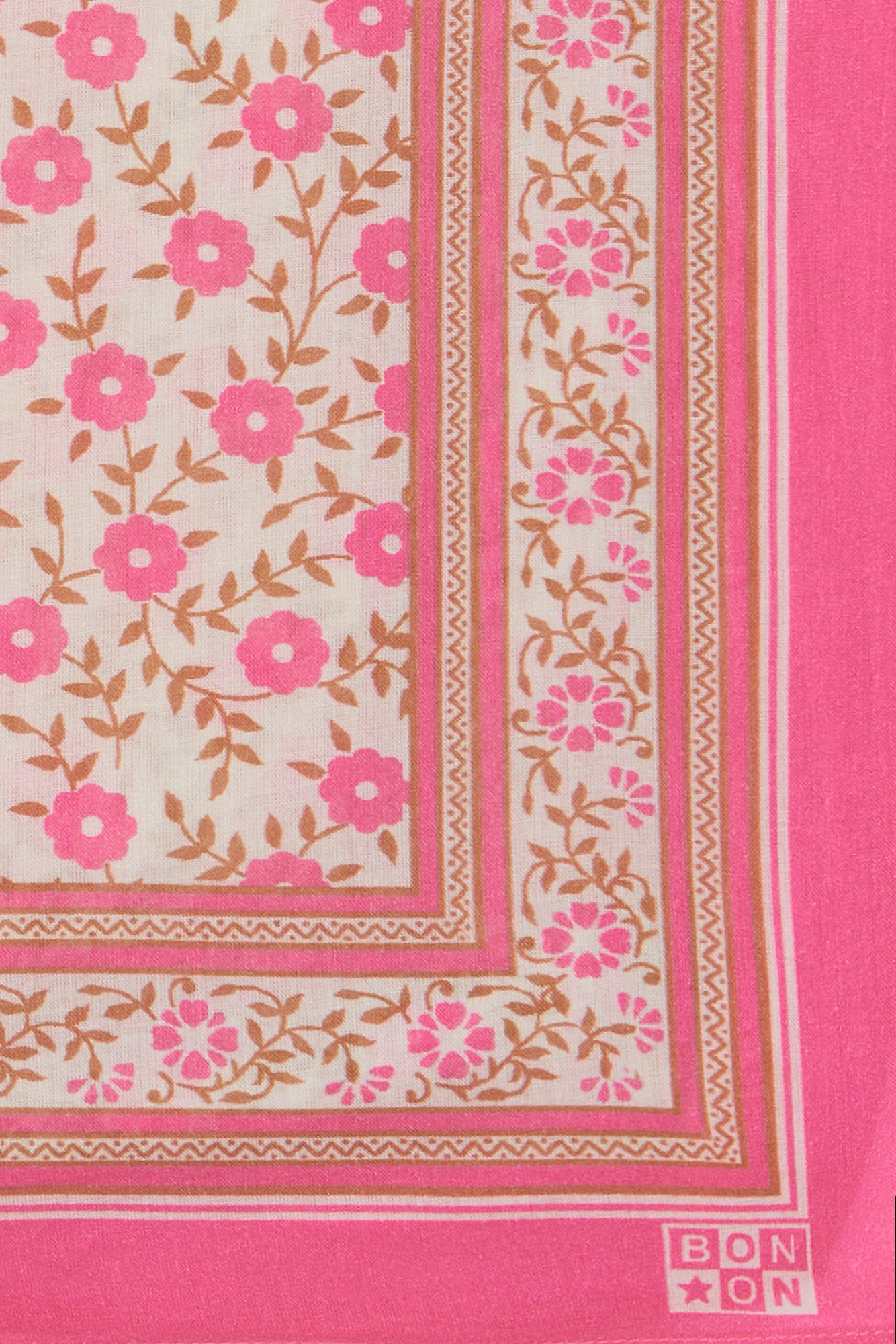Scarf - foulfleur Pink Fleuri 100cm