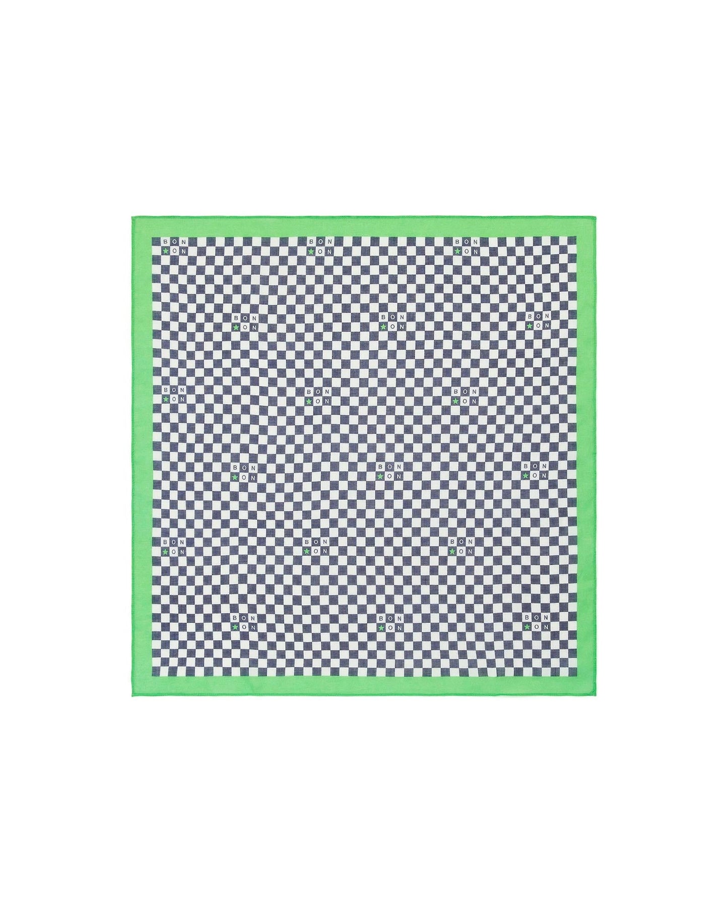 Foulard - bleu Damier