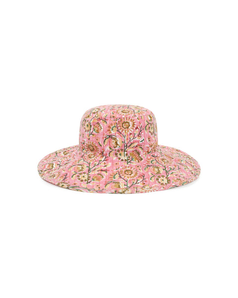 Chapeau - Etretat rose voile de coton - Image principale