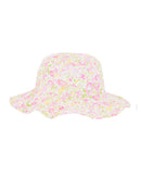 Chapeau - Etretat fleurs voile de coton