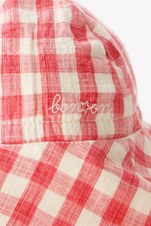 Chapeau - Tsar rouge coton et lyocell - Image principale