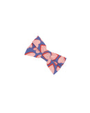 Hair slide - blue cotton gauze