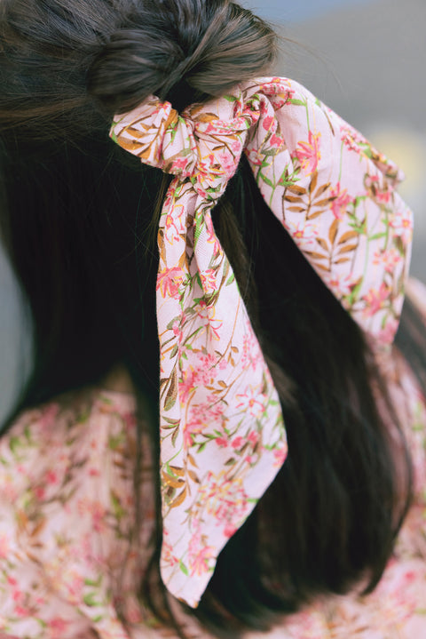 Chouchou - Fleuri rose - Image principale