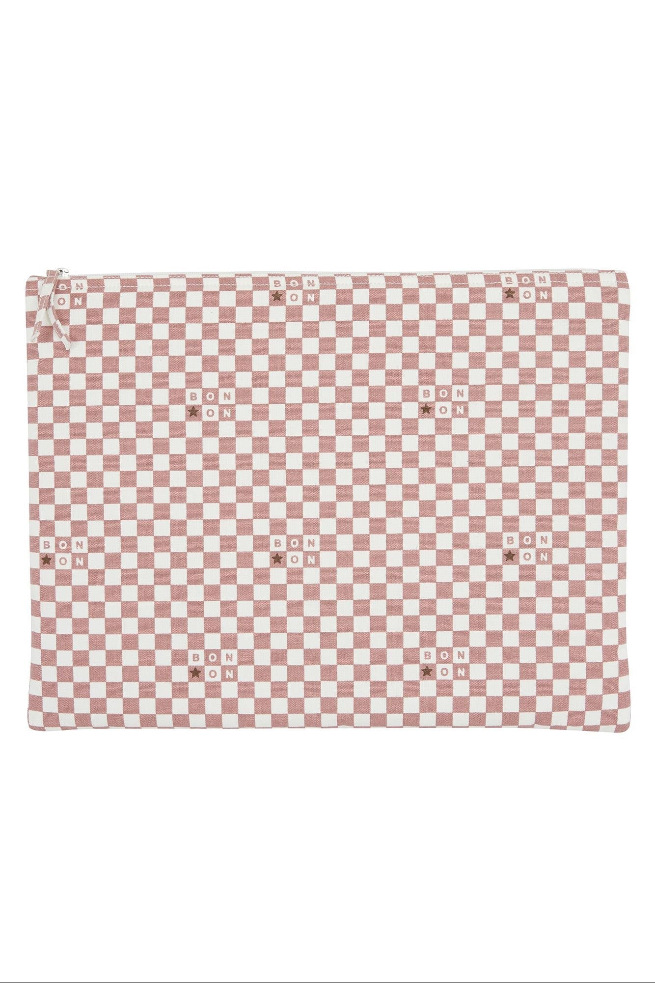 Computer cover - Sacha Damier Pink