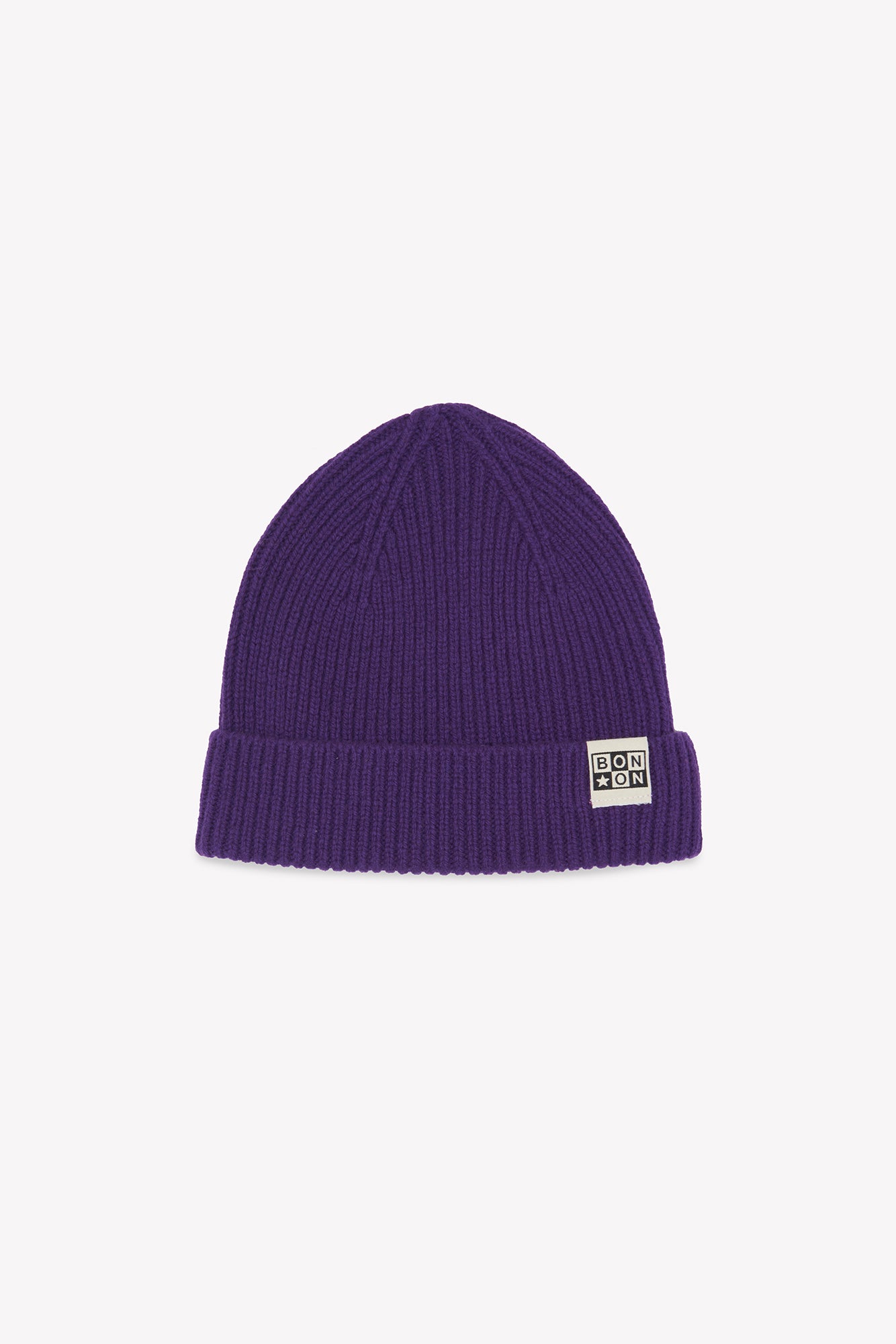 Bonnet - Violet en tricot