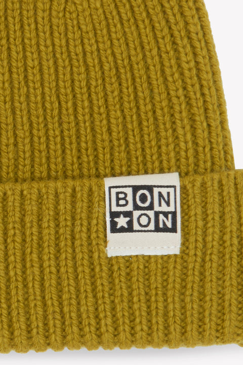 Bonnet - Vert en tricot - Image principale