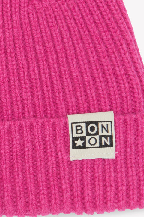 Bonnet - Rose en tricot - Image principale