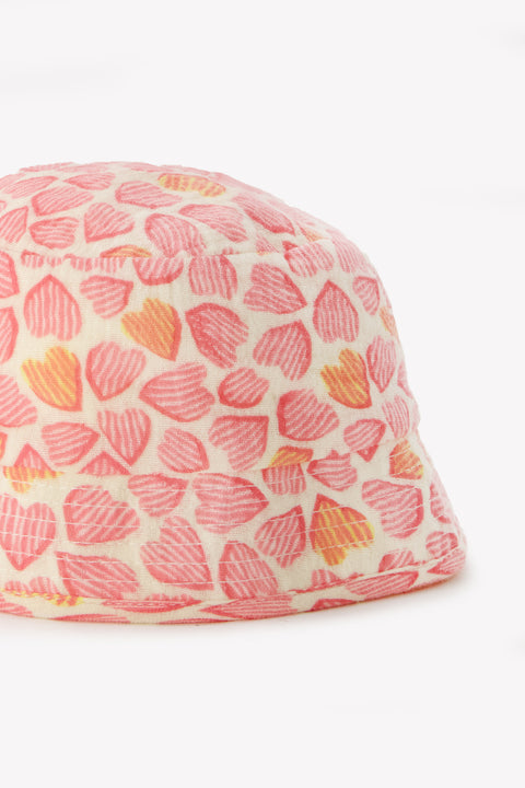 Bob - Ascot rose double gaze de coton - Image principale