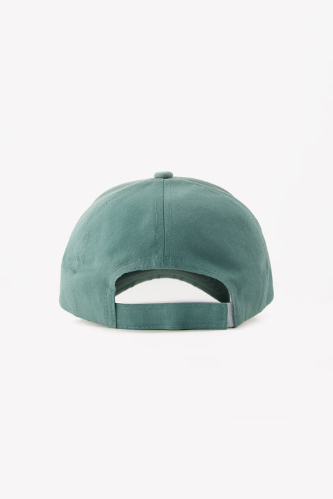 Casquette - Mona verte coton brodé - Image principale