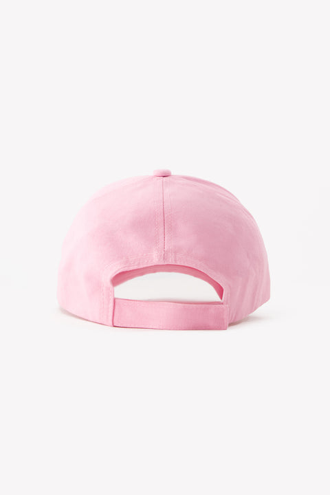 Casquette - Mona rose coton brodé - Image principale