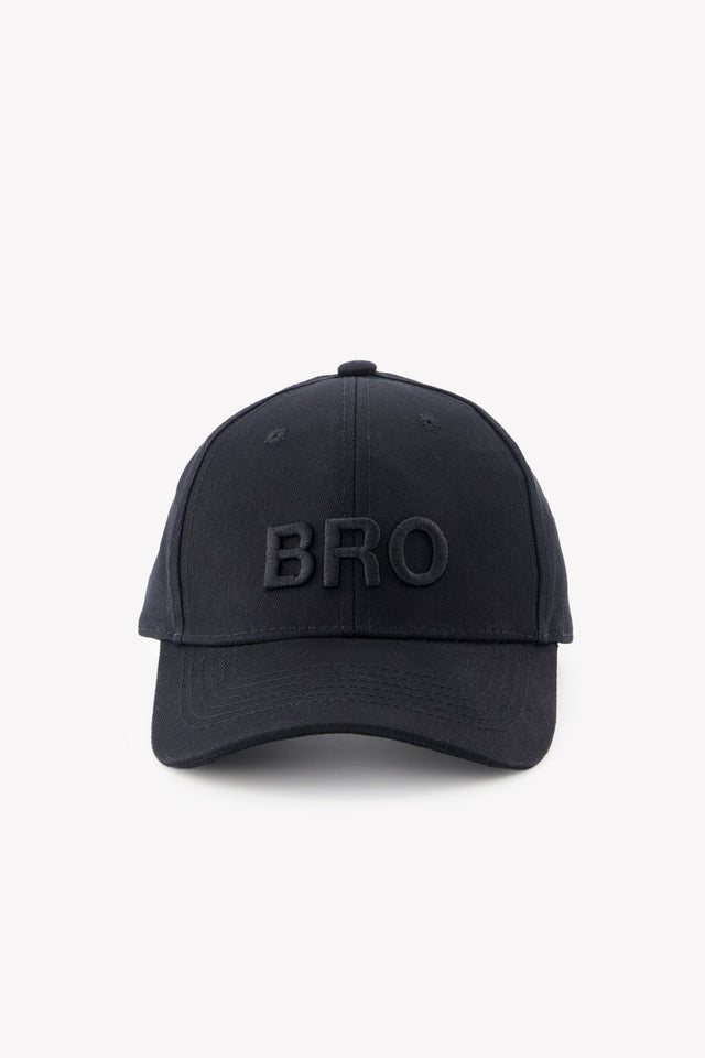 Casquette - Coach Bro noire coton BONTON + RON DORFF - Image principale