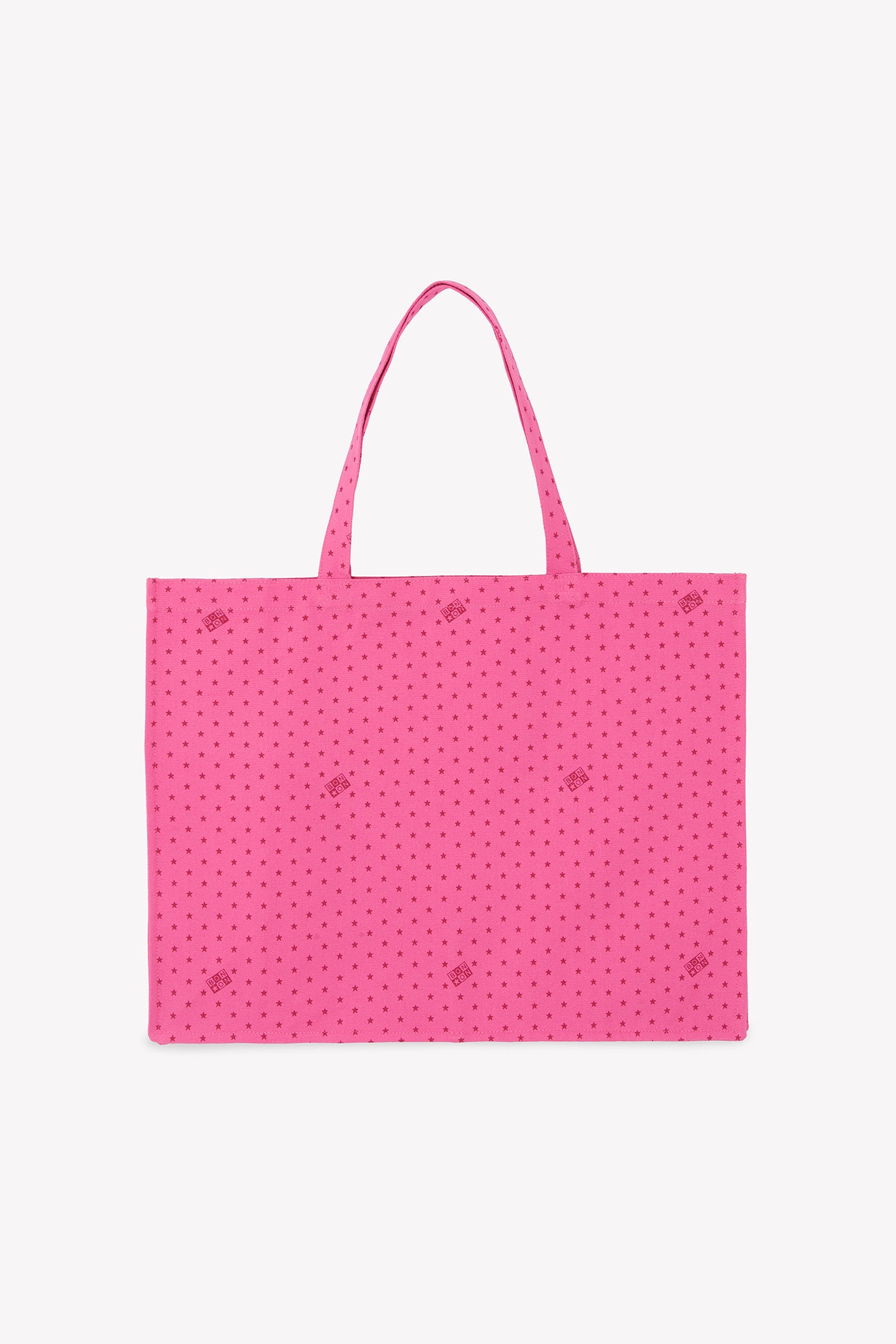 Large shopping bag - Jo Pink malabar