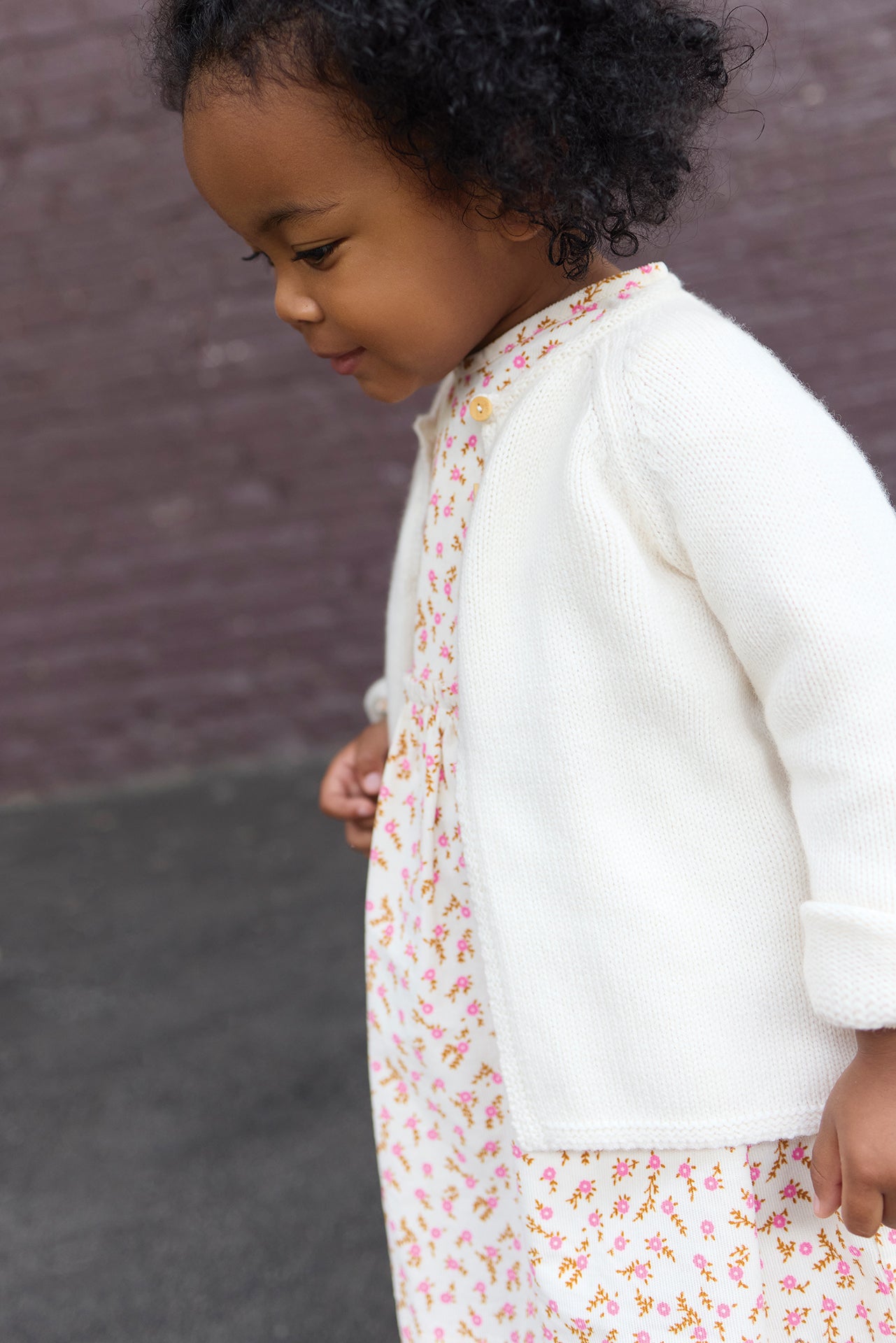 Cardigan - bébé torsade